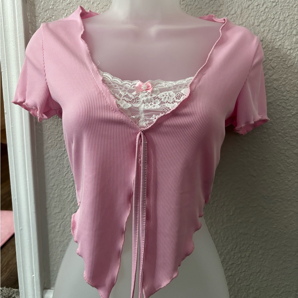 Pink shirt
